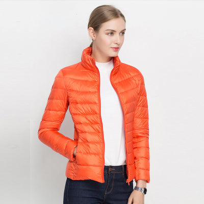 Levoire | Veste Bombardier Femme | Hiver Orange