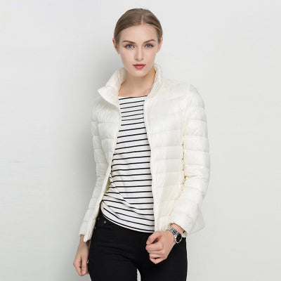 Levoire | Veste Bombardier Femme | Hiver Blanc