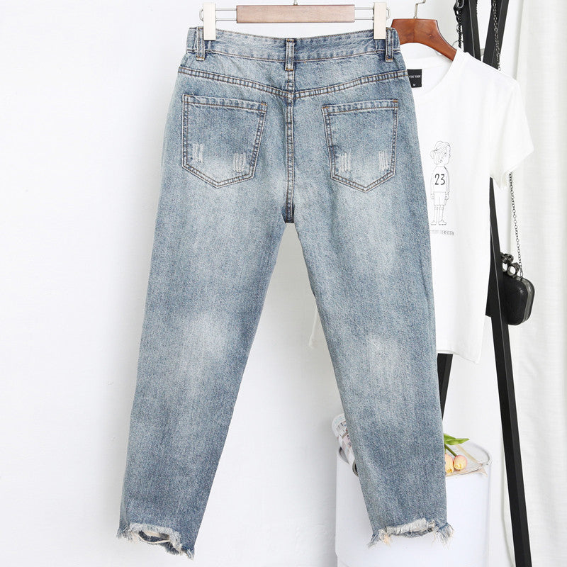 Levoire | Jeans Denim Locker Slim Fit Vintage Bleu Pantalon Harem