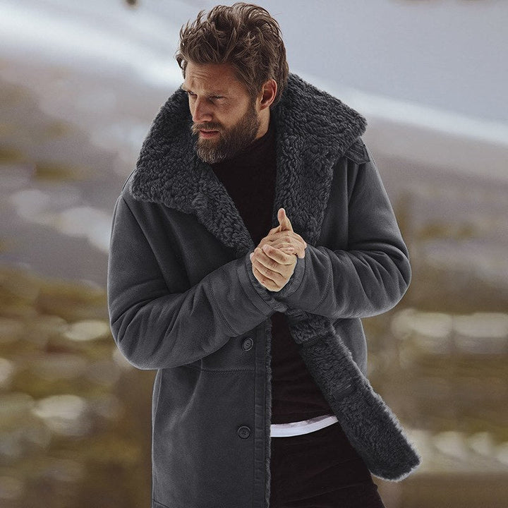 Levoire | Parka D'Hiver Pour Hommes, Chaude Et Confortable Gris