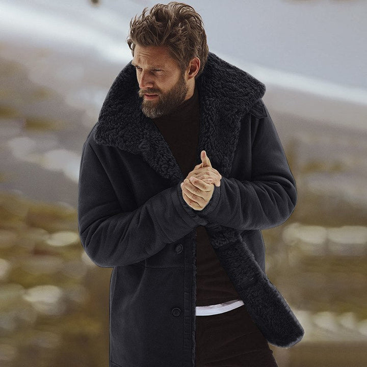 Levoire | Parka D'Hiver Pour Hommes, Chaude Et Confortable Noir