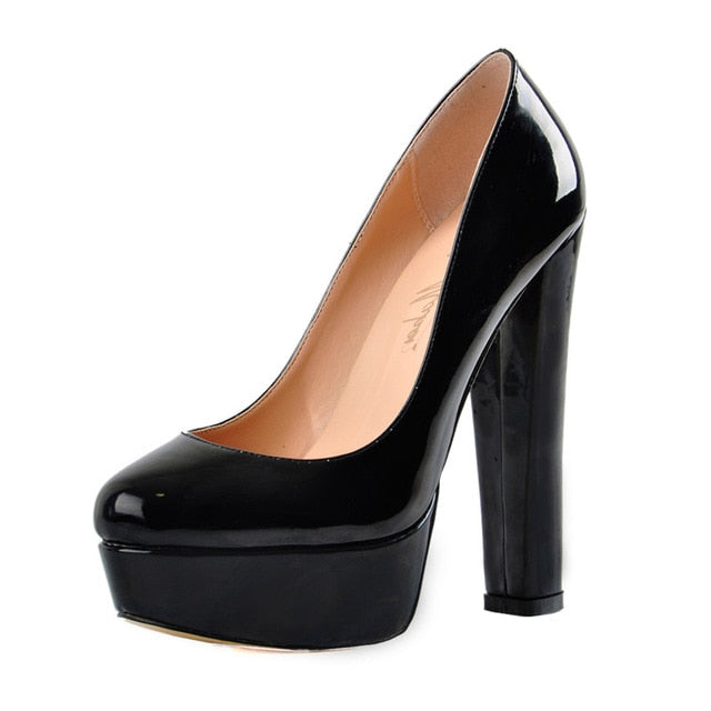 Levoire | Peep Toe Super Talon Haut Plateforme Slip On Pompes Y8903B