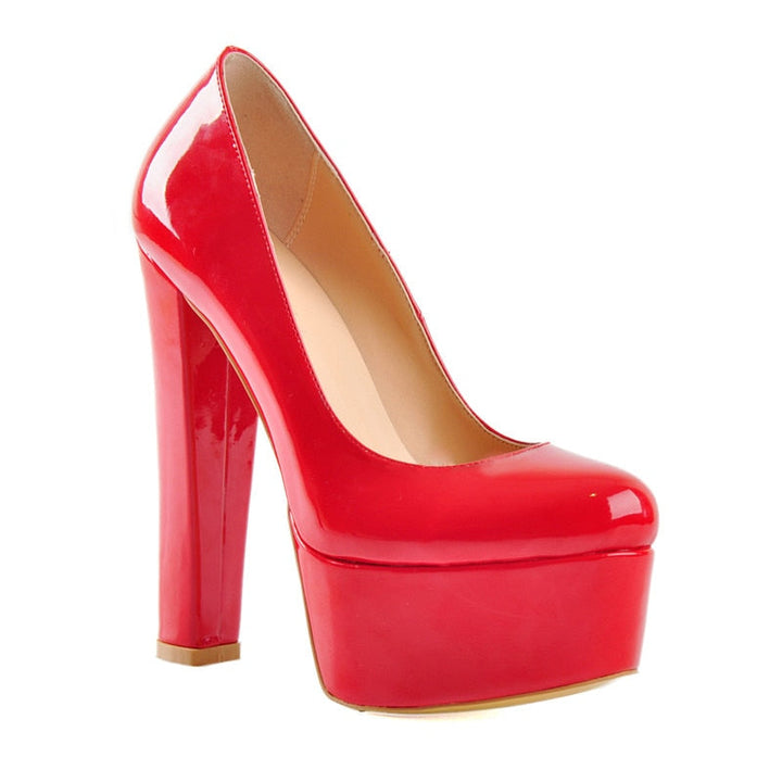 Levoire | Peep Toe Super Talon Haut Plateforme Slip On Pompes
