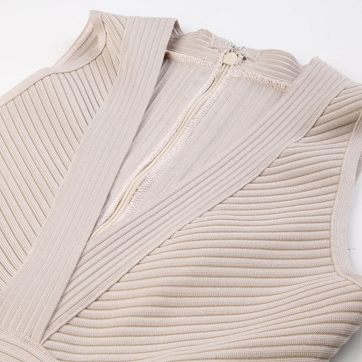 Levoire | Nouveaux Noir Beige Sexy Bodycon