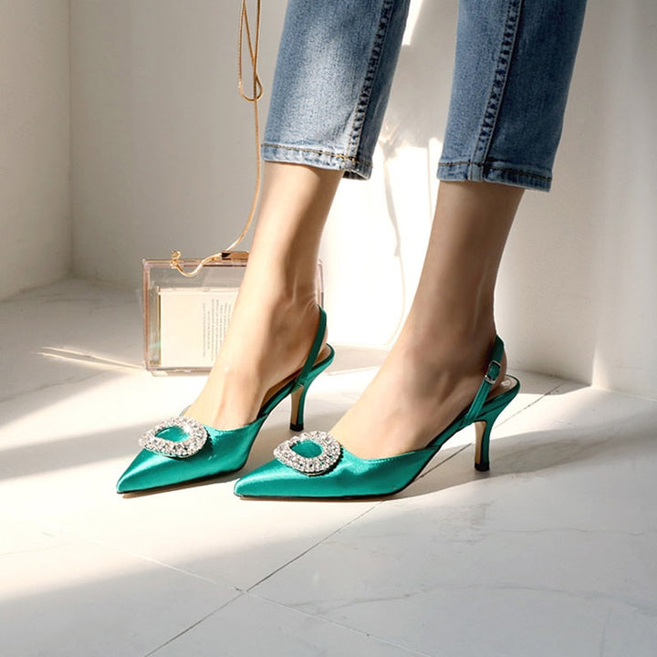 Levoire | Nouveau Stiletto À Bout Pointu Avec Boucle En Strass
