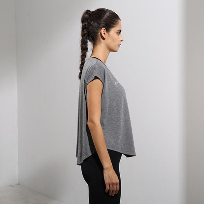 Levoire | T-shirt avec Textile Respirant et Coupe Décontractée pour Femmes