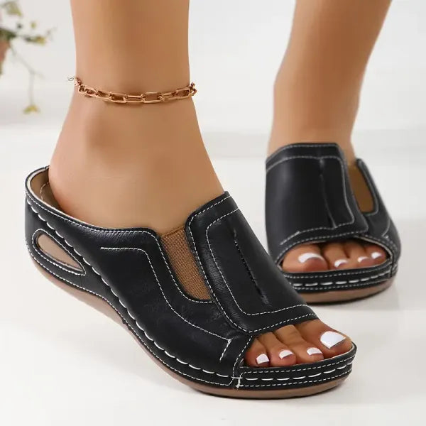 Levoire | Sandales Légères Confortables Noir
