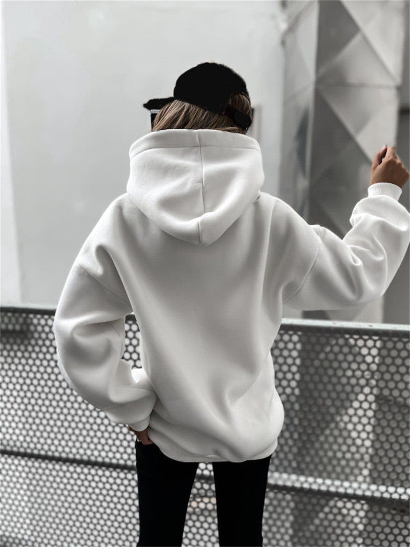 Levoire | sweat à capuche sans poche imprimé lettre A