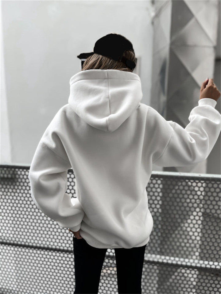 Levoire | sweat à capuche sans poche imprimé lettre A