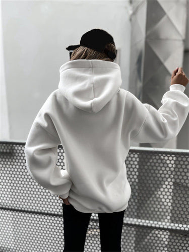Levoire | sweat à capuche sans poche imprimé lettre A