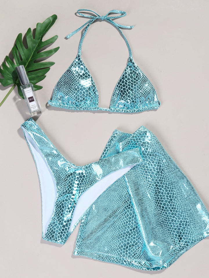 Levoire | Bikini 3 pièces imprimé serpent