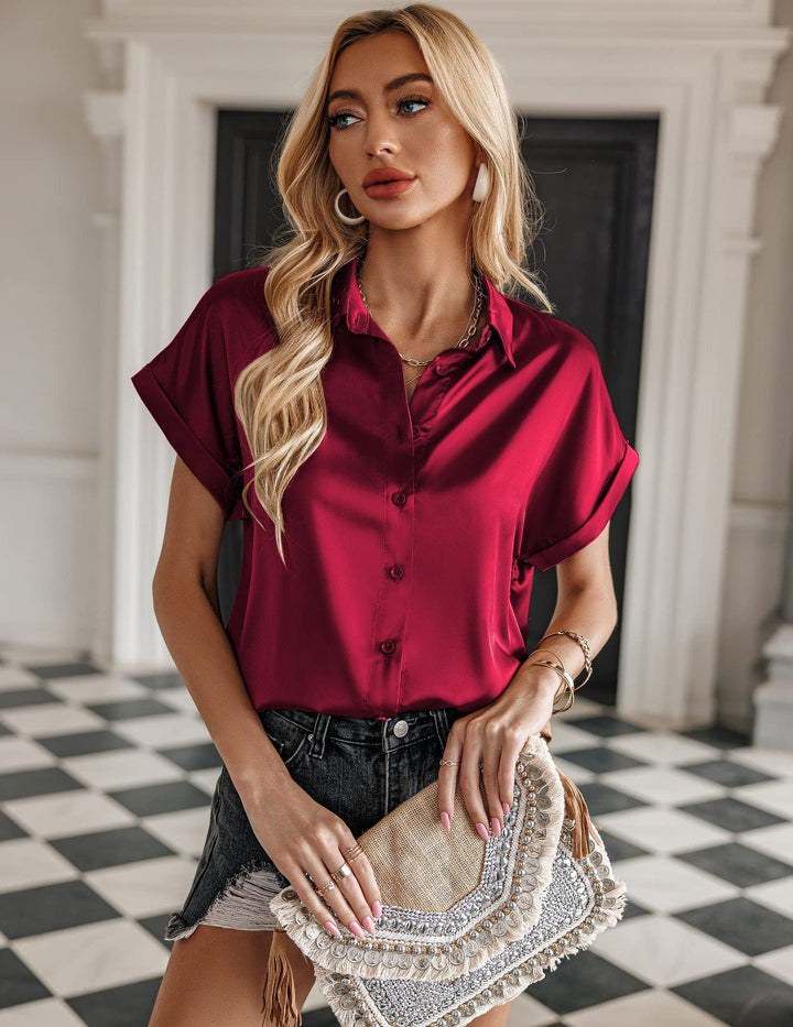 Levoire | Satina Manches Courtes Raglan BORDEAUX