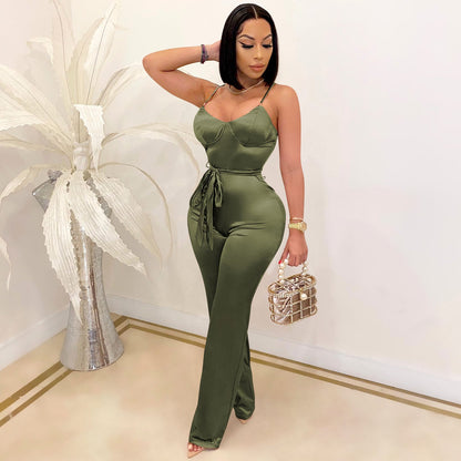 Levoire | haut sans manches et pantalon VERT