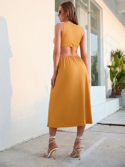 Levoire | mi-long sans manches coupe en biais