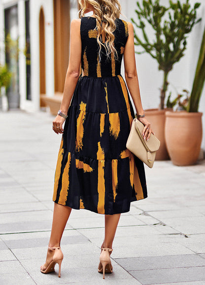 Levoire | longue sans manches décontractée à motifs