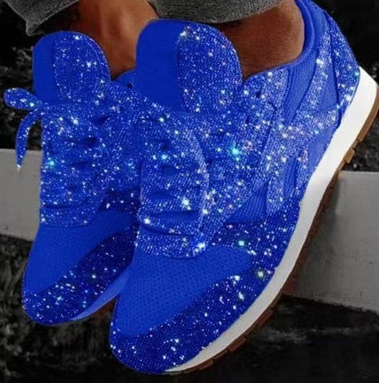 Levoire | chaussures à talons strass et paillettes BLEU 35