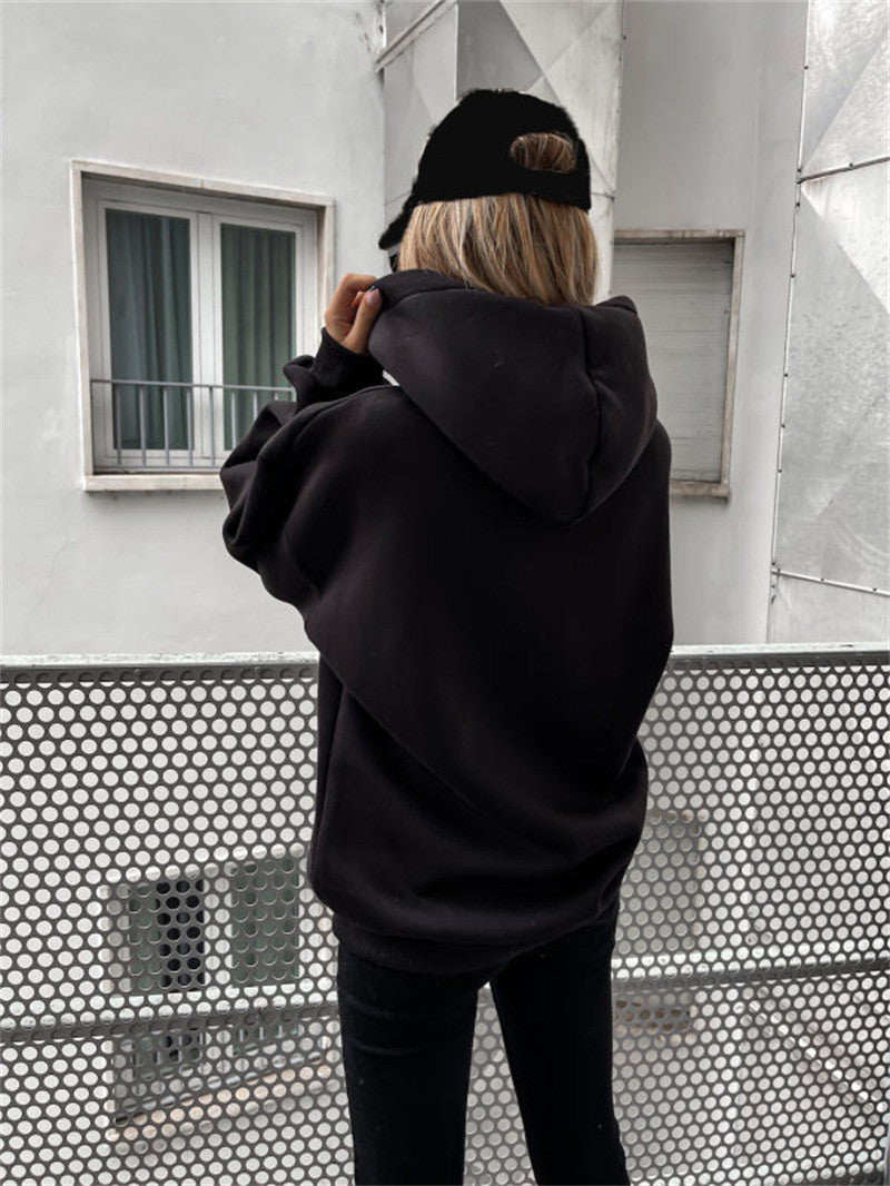 Levoire | sweat à capuche sans poche imprimé lettre A
