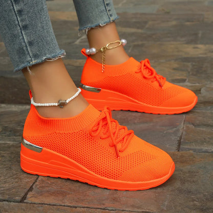 Levoire | en maille respirante décontractée Orange