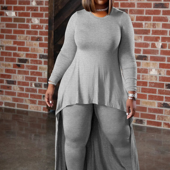 Levoire | chemise à manches longues et pantalon Gris