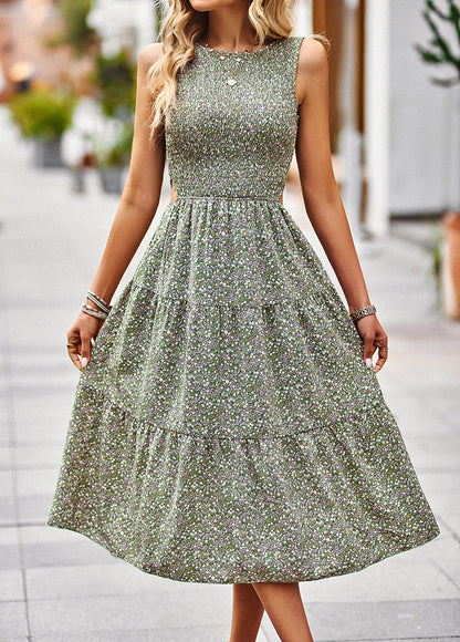 Levoire | longue sans manches décontractée à motifs VERT