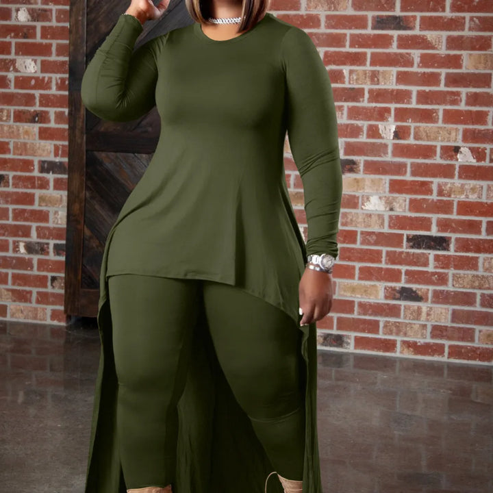 Levoire | chemise à manches longues et pantalon Vert