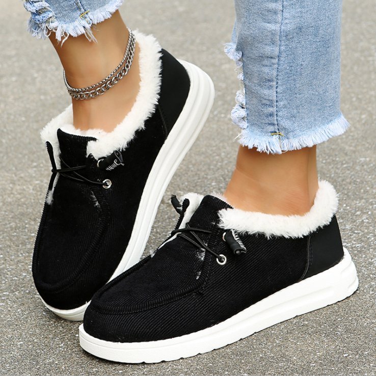 Levoire | Chaussons Chauds Noir