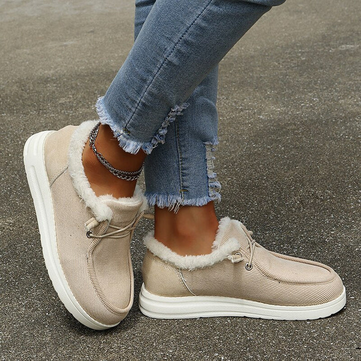 Levoire | Chaussons Chauds Beige