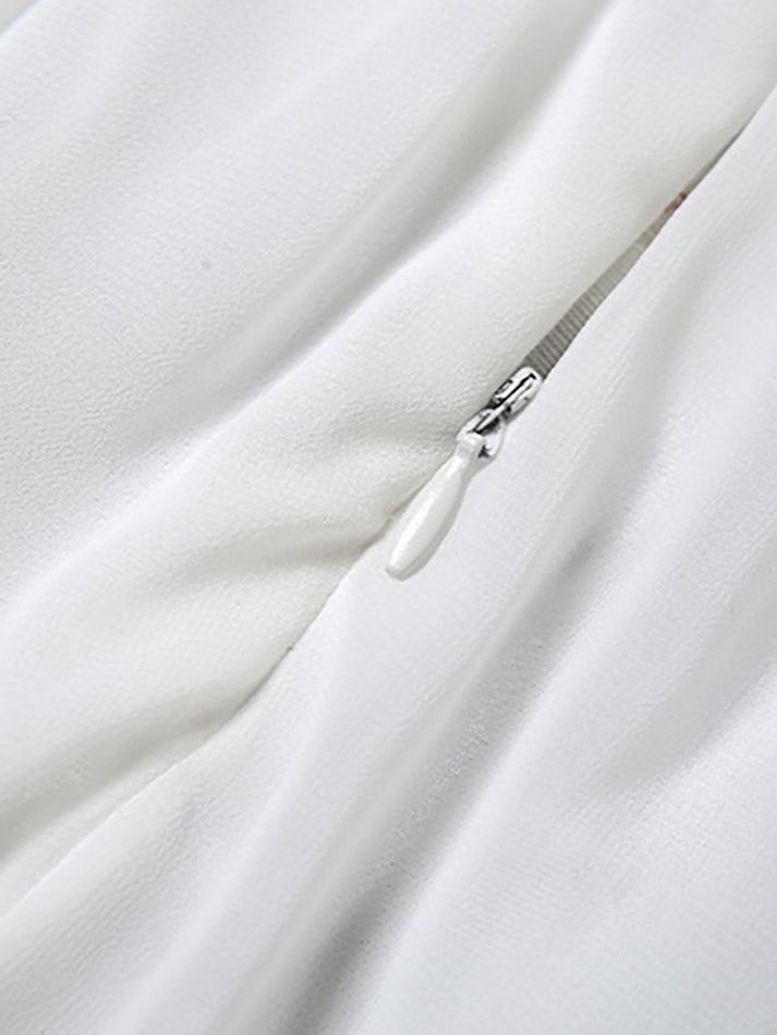 Levoire | Robe Mini Corset À Manches Bouffantes