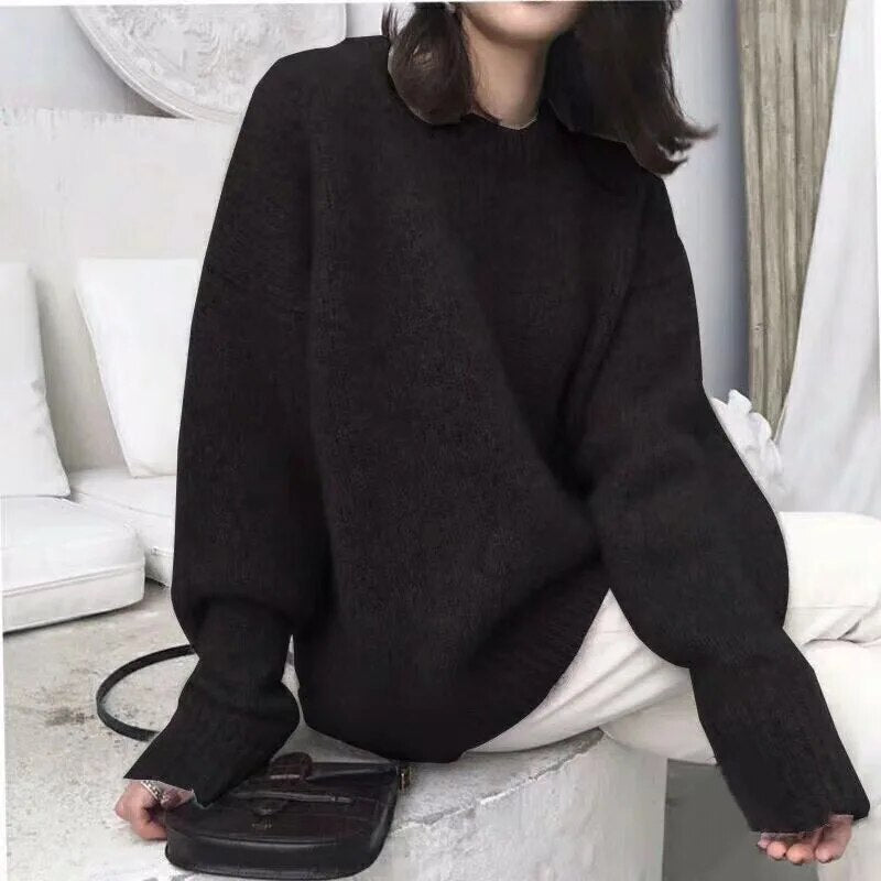 Levoire | Pull À Manches Longues Tendance Noir