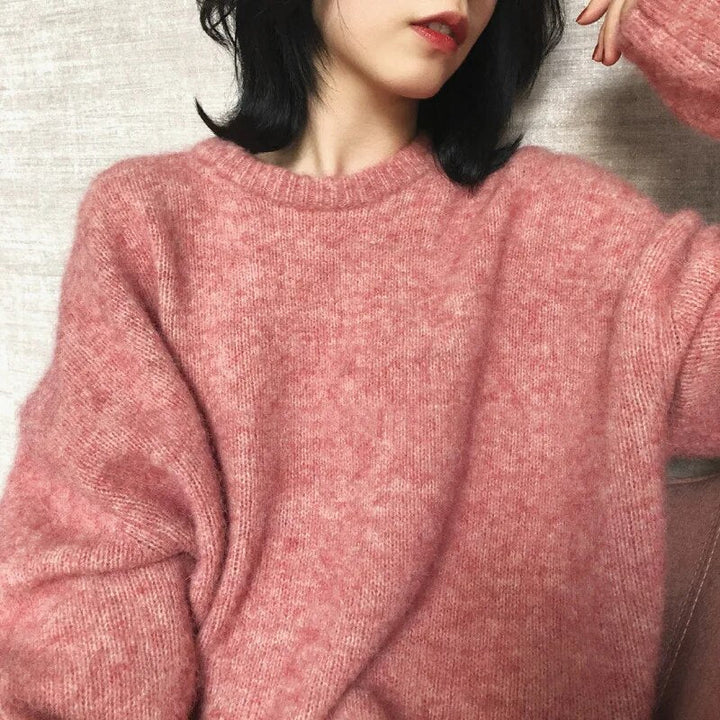 Levoire | Pull À Manches Longues Tendance Rosa