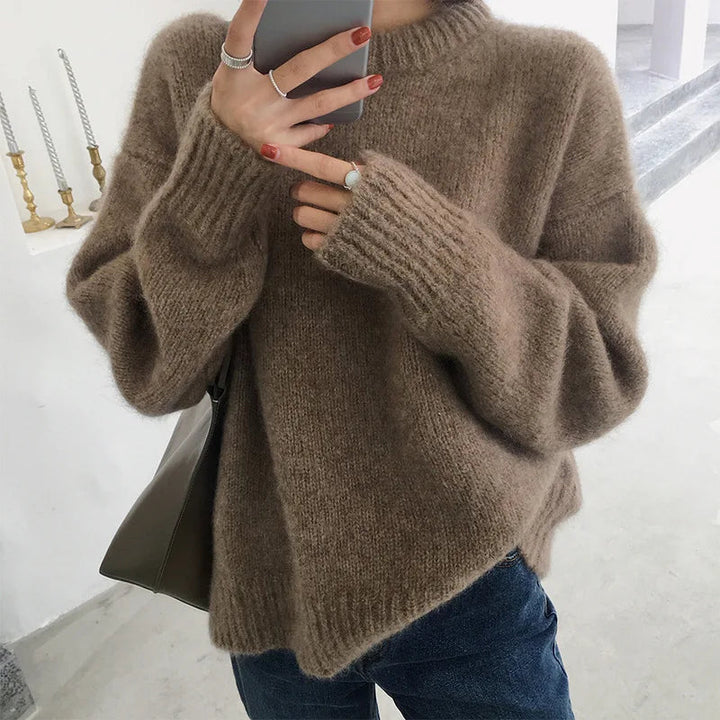 Levoire | Pull À Manches Longues Tendance Braun