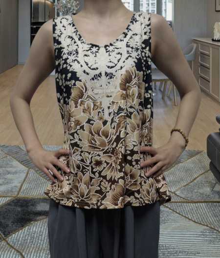 Levoire | Haut à motif floral