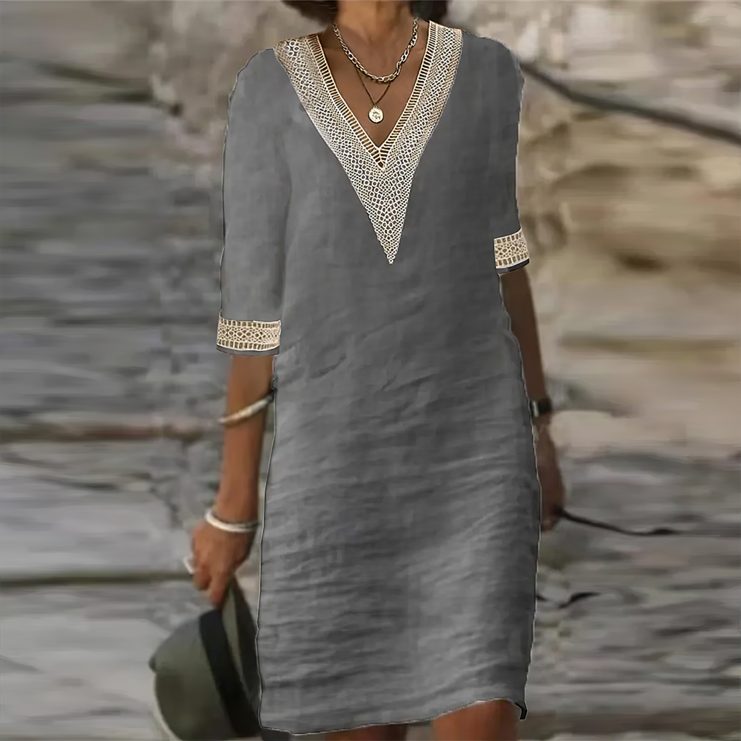 Levoire | Robe Légère Femmes Moments Dét Gris