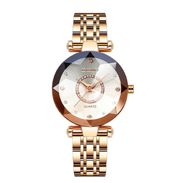 Levoire | Seno Diamant Cristal Montre Blanc