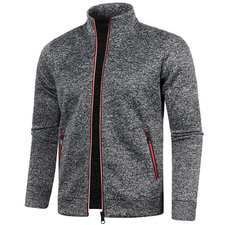 Levoire | Veste Avec Fermeture Éclair Pour Hommes Gris