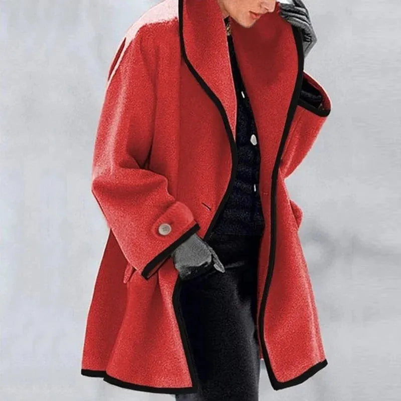 Levoire | Elegantti Trenchcoat Rot