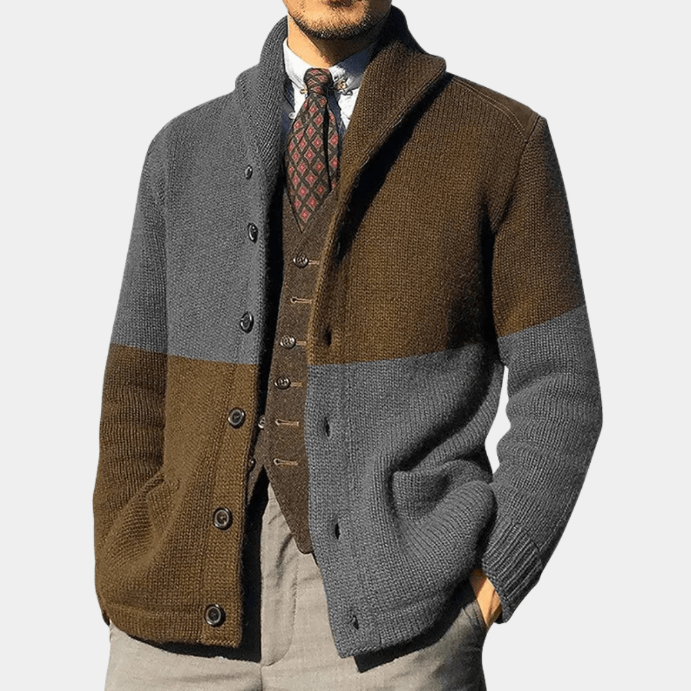 Levoire | Gilet Tendance Décontracté Homme Gris