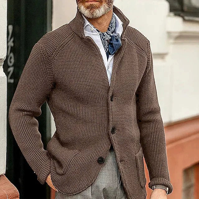 Levoire | Classique cardigan Braun