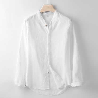 Levoire | Chemise En Lin Légère Pour Les Chaudes Journées D'Été Blanc