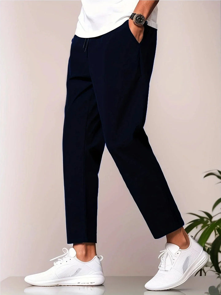 Levoire | Pantalon Décontracté Pour Homme Bleu foncé
