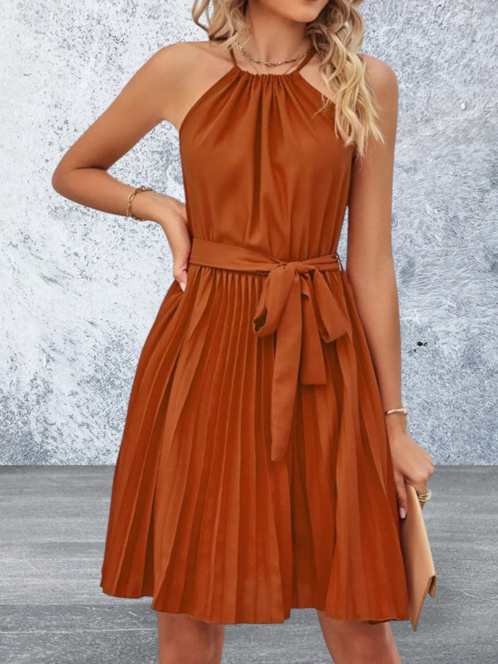 Levoire | Décolleté En Surplis Robe Maxi Sans Manches