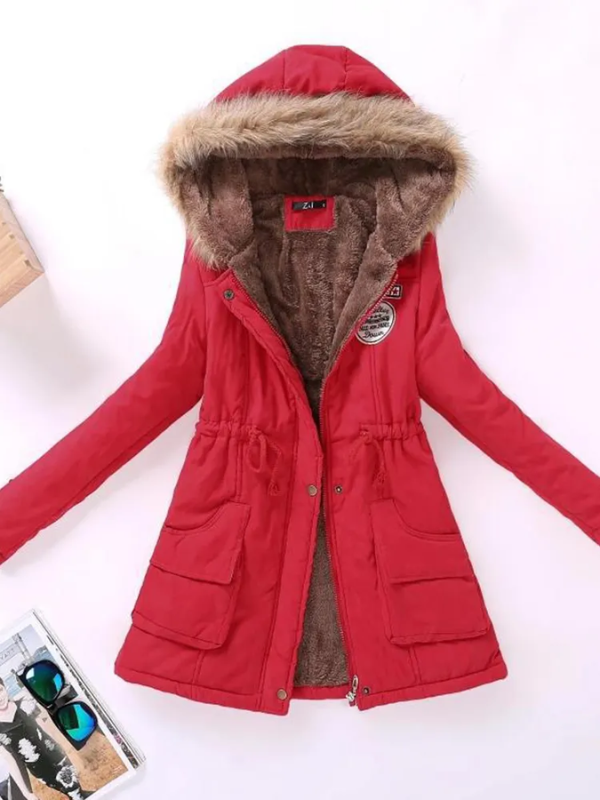 Levoire | Chic Moderne Veste Chaude Pour Femmes Rot