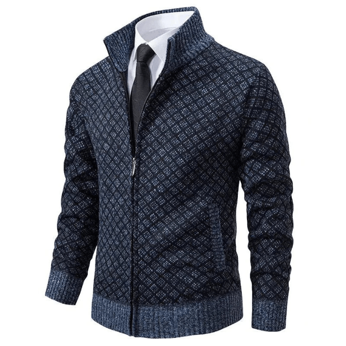 Levoire | Veste homme luxueuse Confortable pour tenues décontractées et élégantes Bleu
