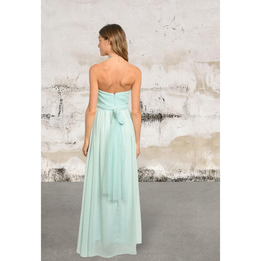 Levoire | Robe Bandeau Sans Manches Avec Coupe Cintrée