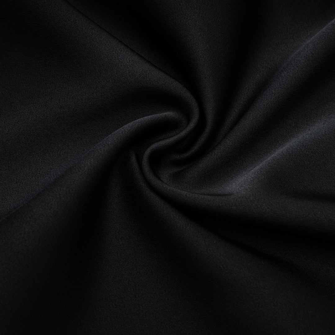 Levoire | Robe Midi Noire À Fleurs