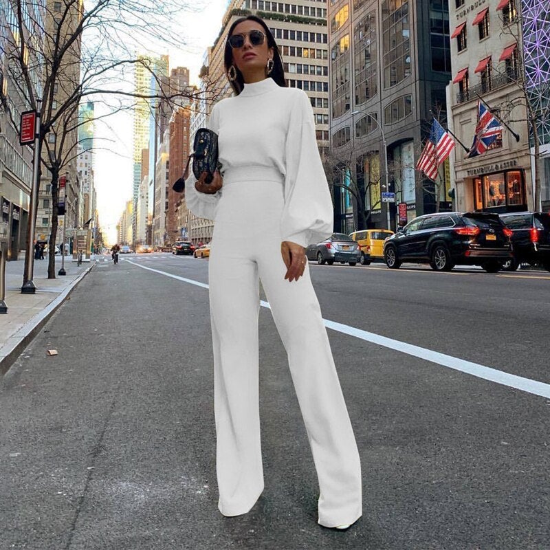 Levoire | Combinaison Élégante Pour Femmes Blanc