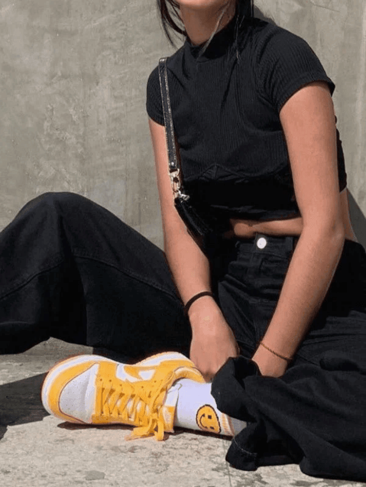 Levoire | Jean Boyfriend À Taille Mi-Haute Décontracté