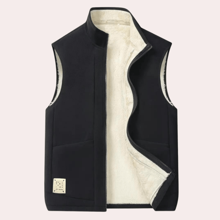 Levoire | Gilet Chaud Mode Homme Noir