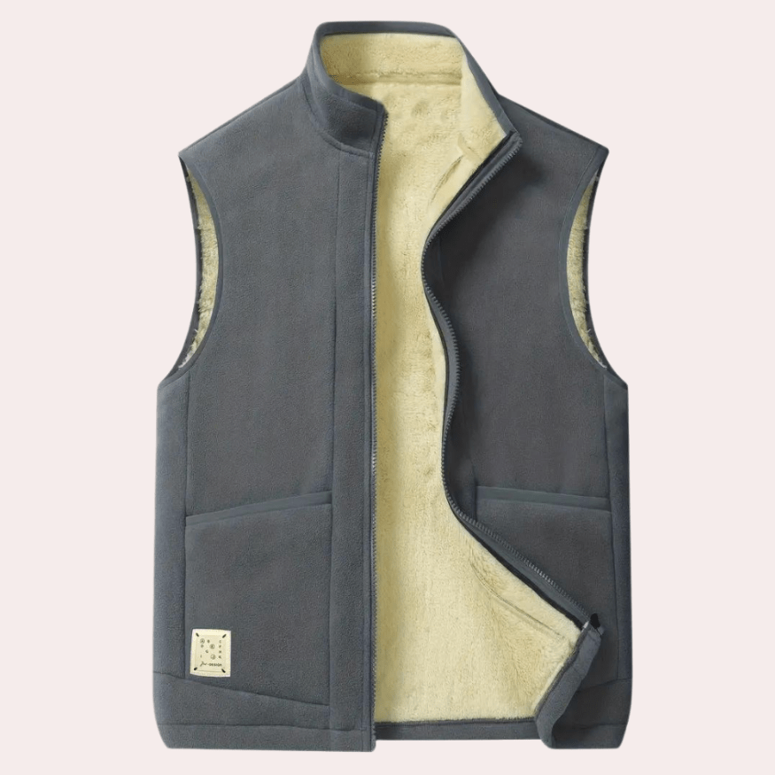 Levoire | Gilet Chaud Mode Homme Gris