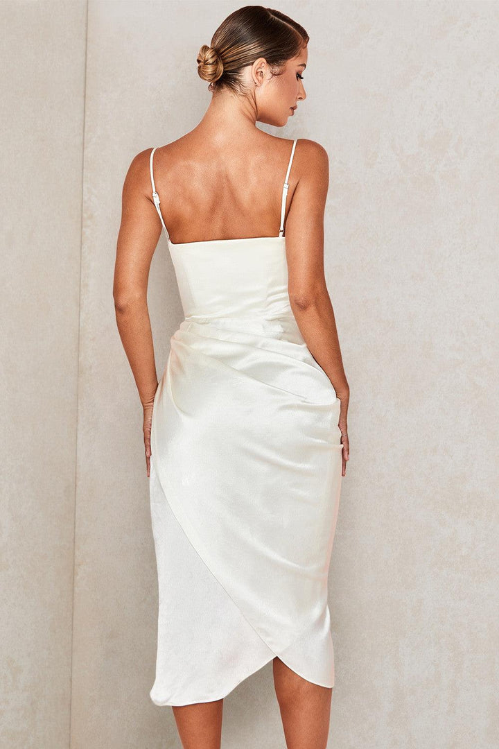 Levoire | Robe Maxikleid Balconette En Satin